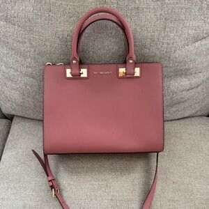 Pink Michael Kors Purse-Handbag